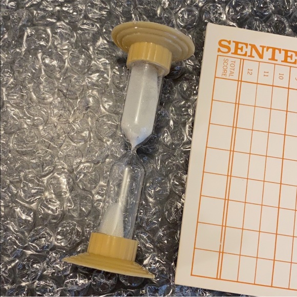 Vintage 1971 selchow & righter co scrabble sentence cube game boardgames - Picture 6 of 8
